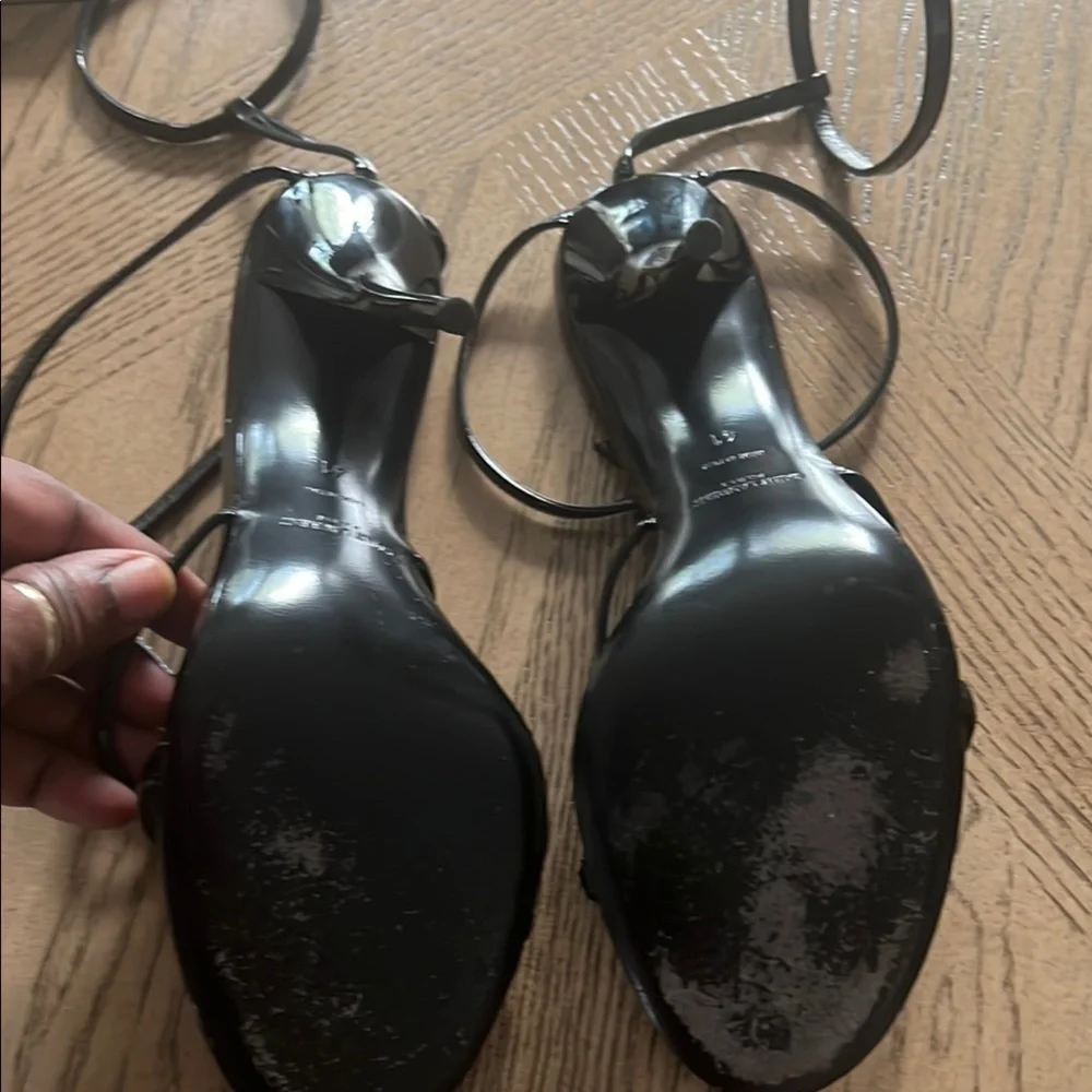 Saint Laurent Black Women's Sandals - Picture 3 of 7